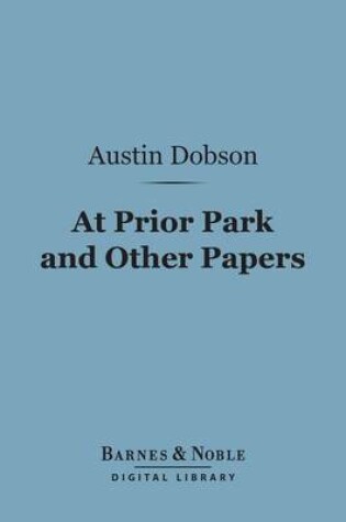 Cover of At Prior Park and Other Papers (Barnes & Noble Digital Library)