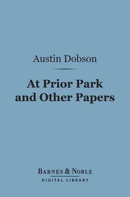 Book cover for At Prior Park and Other Papers (Barnes & Noble Digital Library)