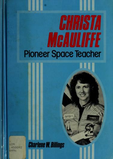 Book cover for Christa McAuliffe