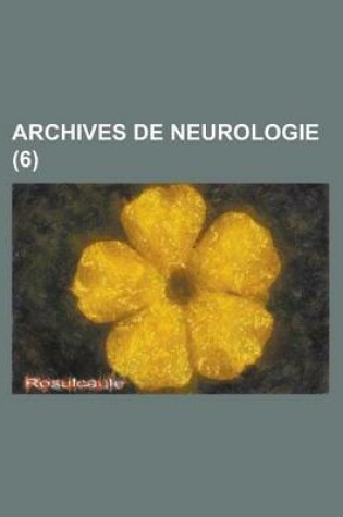 Cover of Archives de Neurologie (6)