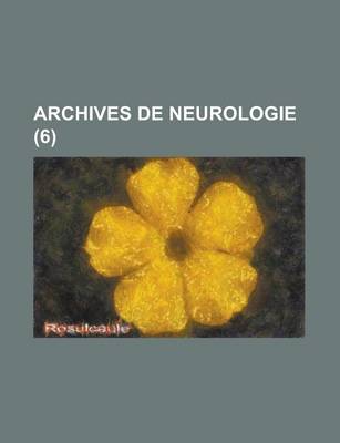 Book cover for Archives de Neurologie (6)