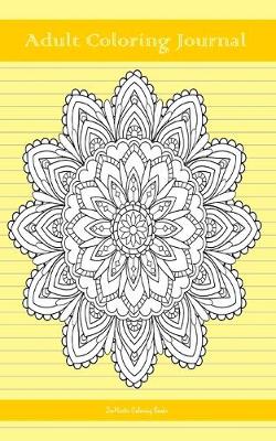 Cover of Adult Coloring Journal (yellow edition)