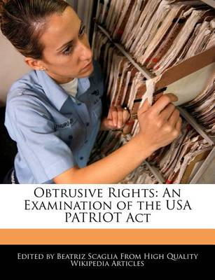 Book cover for Obtrusive Rights