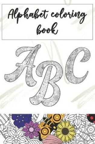 Cover of Alphabet coloring book