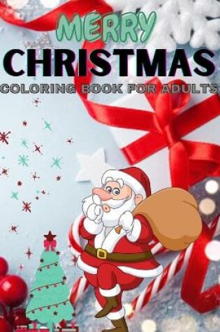 Cover of Merry Christmas Coloring Book for Adults