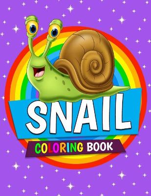 Book cover for Snail Coloring Book