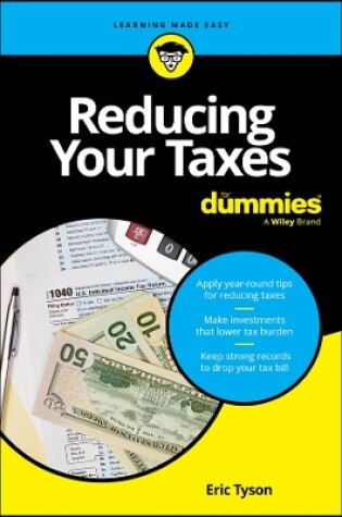 Cover of Reducing Your Taxes For Dummies