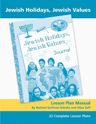 Book cover for Jewish Holidays Jewish Values Lesson Plan Manual