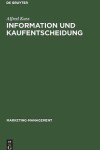 Book cover for Information und Kaufentscheidung