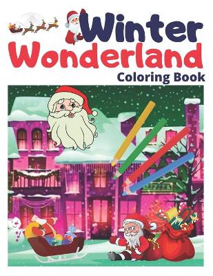 Book cover for Winter Wonderland Coloring Book