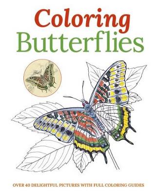 Book cover for Coloring Butterflies