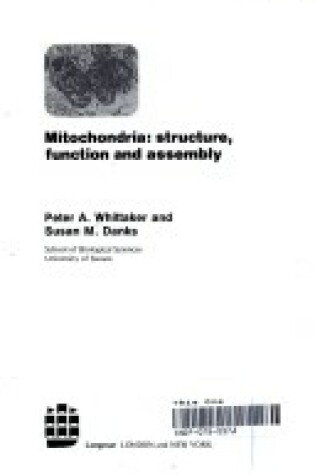 Cover of Mitochondria