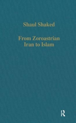 Cover of From Zoroastrian Iran to Islam