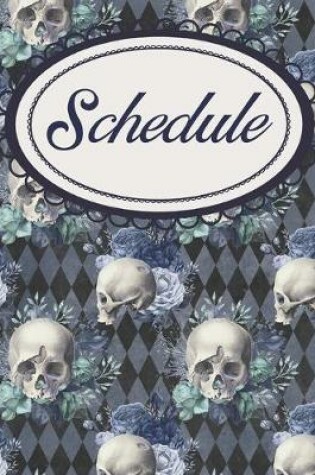 Cover of Gothic Skulls and Diamonds Journal and Daily Planner