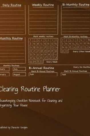 Cover of Cleaning Routine Planner