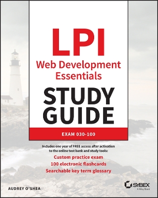 Book cover for LPI Web Development Essentials Study Guide