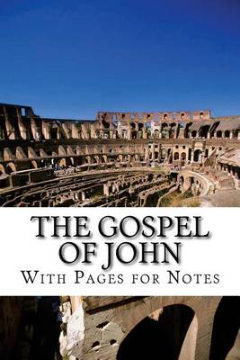 Book cover for The Gospel of John With Pages for Notes