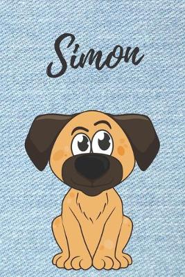 Book cover for Simon Hunde-Notizbuch / Malbuch / Tagebuch