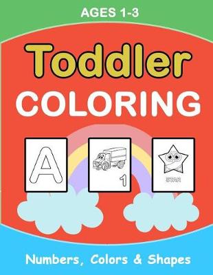 Book cover for Toddler Coloring