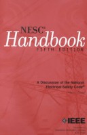 Book cover for National Electrical Safety Code Handbook