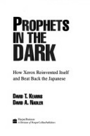 Cover of Prophets in the Dark