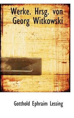 Book cover for Werke. Hrsg. Von Georg Witkowski