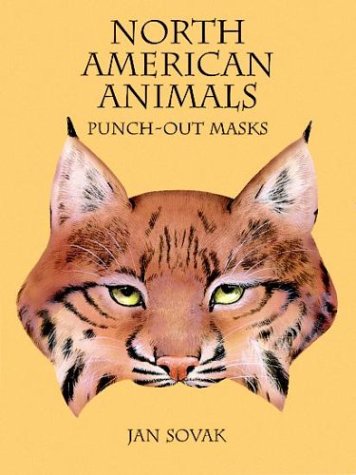 Book cover for North American Animals Punch-out Masks