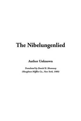 Book cover for The Nibelungenlied