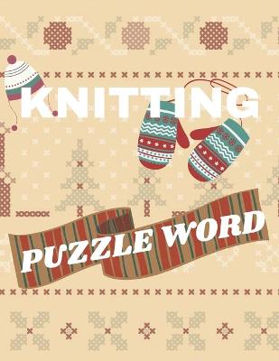 Book cover for Knitting Puzzle Word