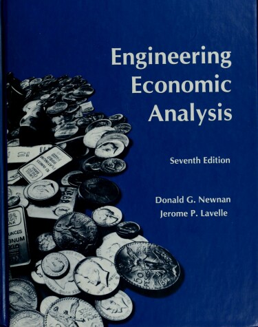 Book cover for Engineering Economic Analysis