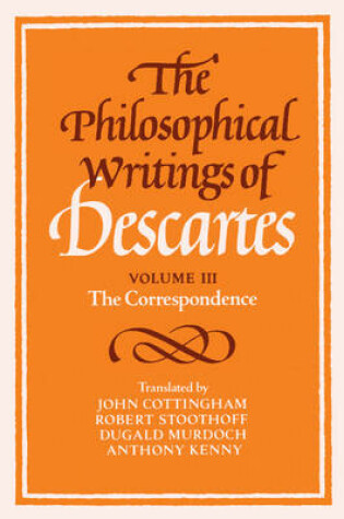Cover of The Philosophical Writings of Descartes