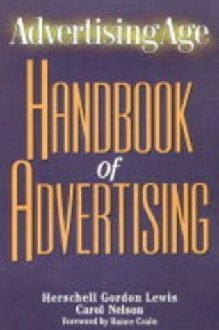 Cover of Advertising Age Handbook Of Advertising