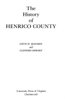 Book cover for History of Henrico County