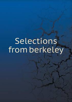 Book cover for Selections from berkeley