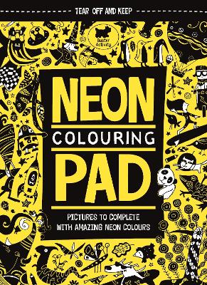 Book cover for The Neon Colouring Pad