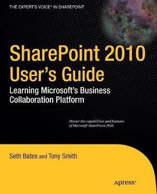 Book cover for SharePoint 2010 User's Guide