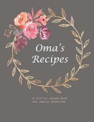 Book cover for Oma's Recipes