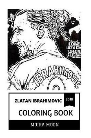 Cover of Zlatan Ibrahimovic Coloring Book