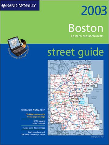 Cover of Rand McNally Street Guide Boston/Eastern Massachusetts