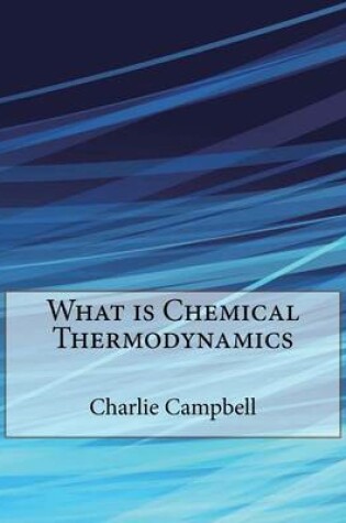 Cover of What Is Chemical Thermodynamics