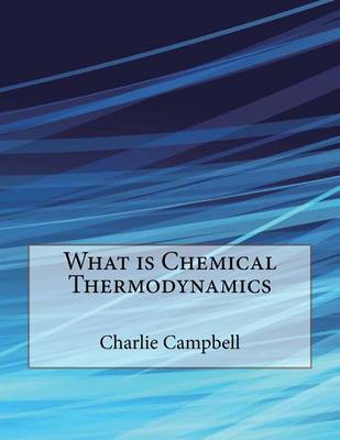 Book cover for What Is Chemical Thermodynamics