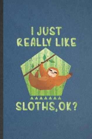 Cover of I Just Really Like Sloths Ok