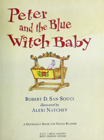 Book cover for Peter and the Blue Witch Baby