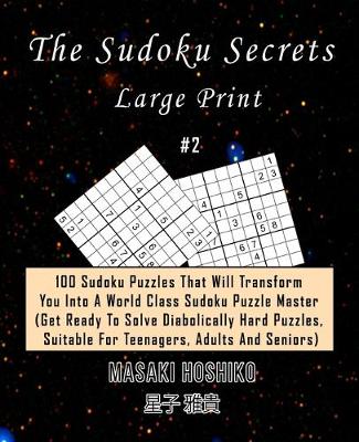 Book cover for The Sudoku Secrets - Large Print #2