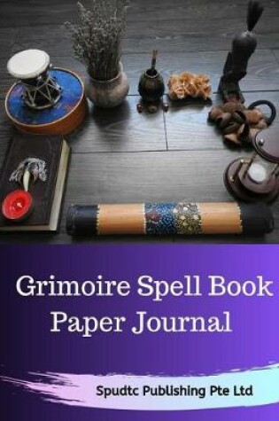 Cover of Grimoire Spell Book Paper Journal