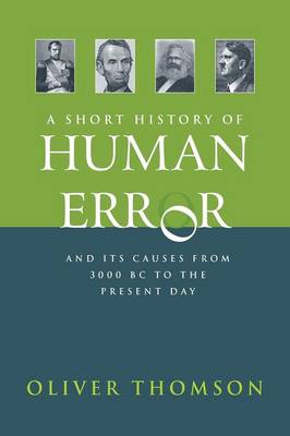 Book cover for A Short History of Human Error