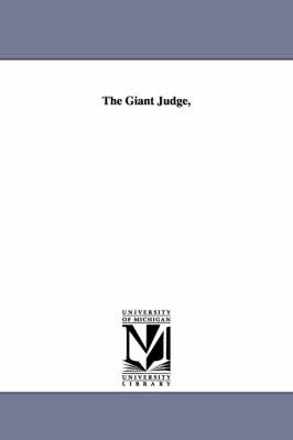 Book cover for The Giant Judge,