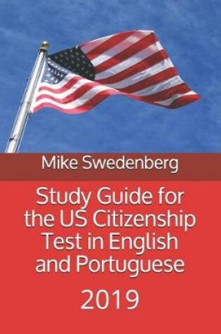 Cover of Study Guide for the Us Citizenship Test in English and Portuguese