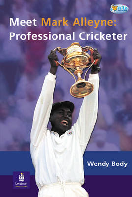 Book cover for Meet Mark Alleyene:Professional Cricketer Non-Fiction 32 pp