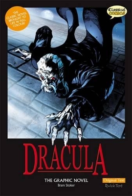 Book cover for Dracula The Graphic Novel